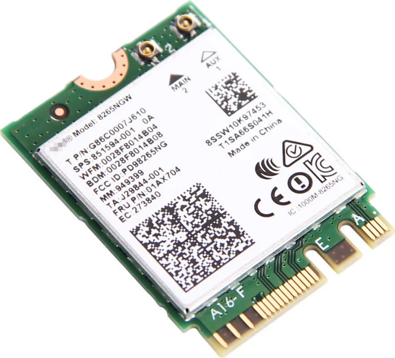 Intel Dual Band Wireless-AC 8265