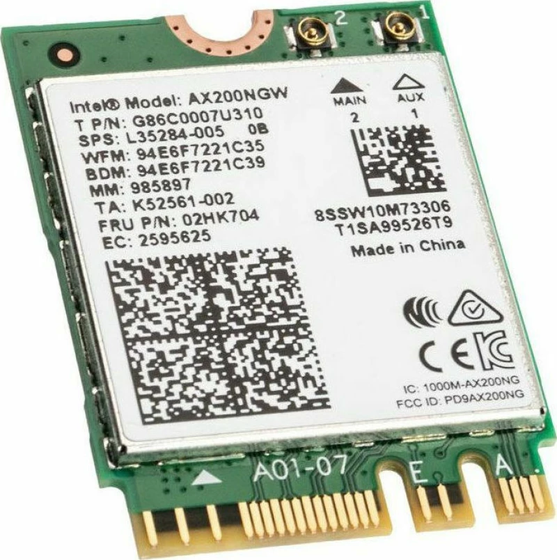 Intel Wi-Fi 6 AX200