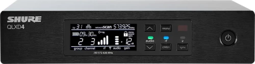 SHURE QLXD4 ΑΣΥΡΜΑΤΟΣ ΔΕΚΤΗΣ ΜΙΚΡΟΦΩΝΟΥ