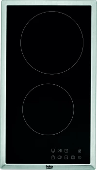 Beko Hdmc 32400 Tx Hob Stainless Steel Built-In Ceramic 2 Zone(S)