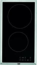 Beko Hdmc 32400 Tx Hob Stainless Steel Built-In Ceramic 2 Zone(S)
