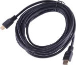 Omega HDMI 1.4 Cable HDMI male - HDMI male 5m Μαύρο