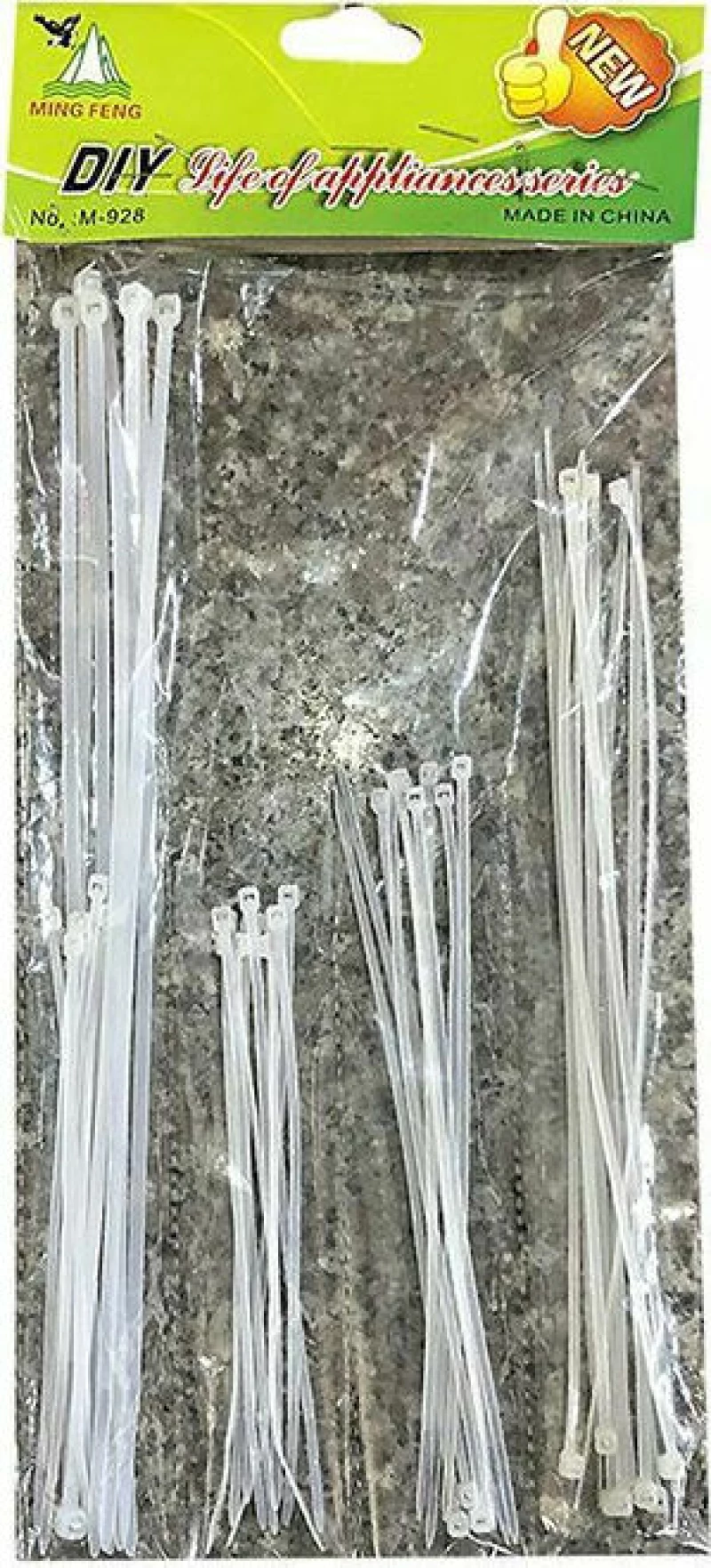 Δεματικά Καλωδίων 150x27mm Λευκό 50τμχ