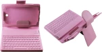 Bluetooth Keyboard Flip Cover Ροζ (Galaxy Tab 3 7.0)