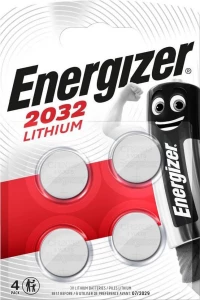 Buttoncell Lithium Energizer Cr2032 3V Τεμ. 4