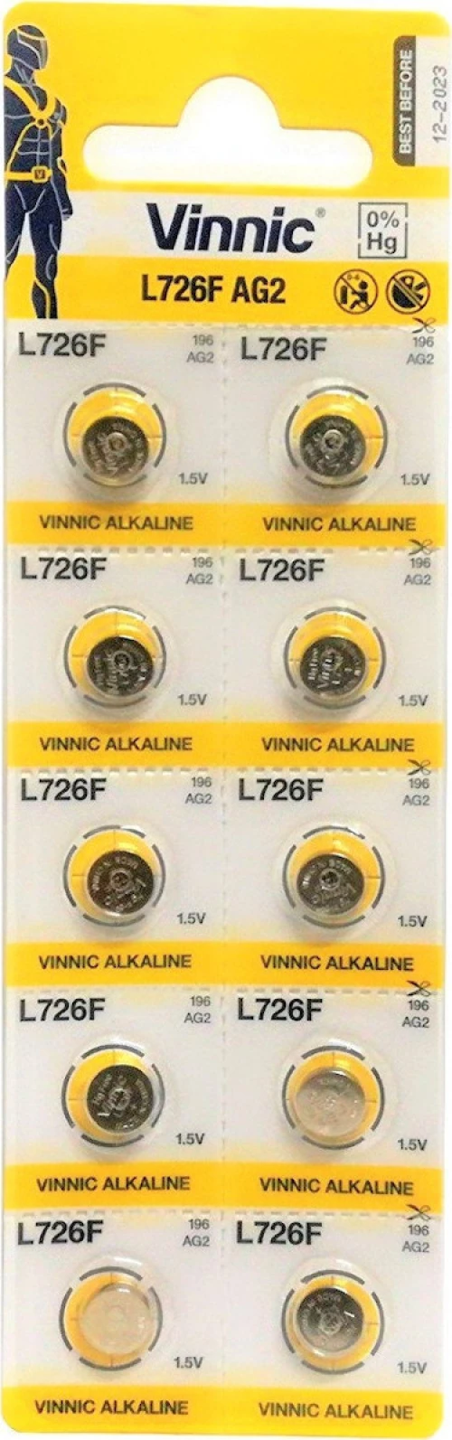 Vinnic L726F AG2 LR59 (10τμχ)