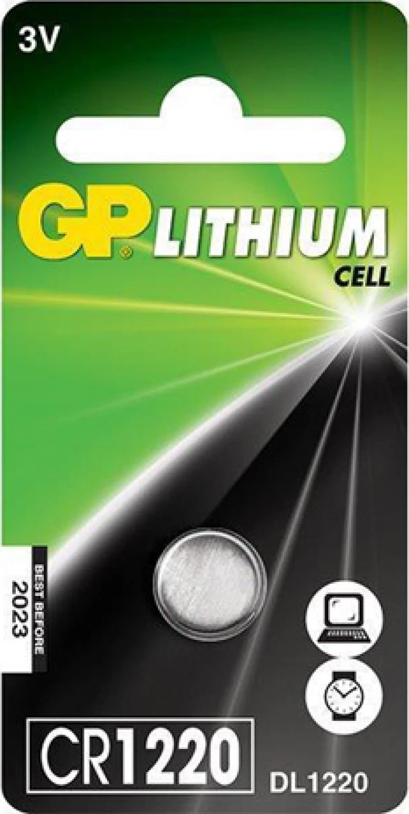 GP Batteries Lithium Cell CR1220 (1τμχ)