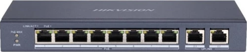Hikvision Ds-3E0310P-E/M Poe Switch 8-Port 10/100Mbps + 2-Port Gigabit