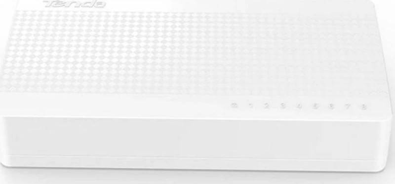 Tenda S108V8 Unmanaged Fast Ethernet (10/100) White