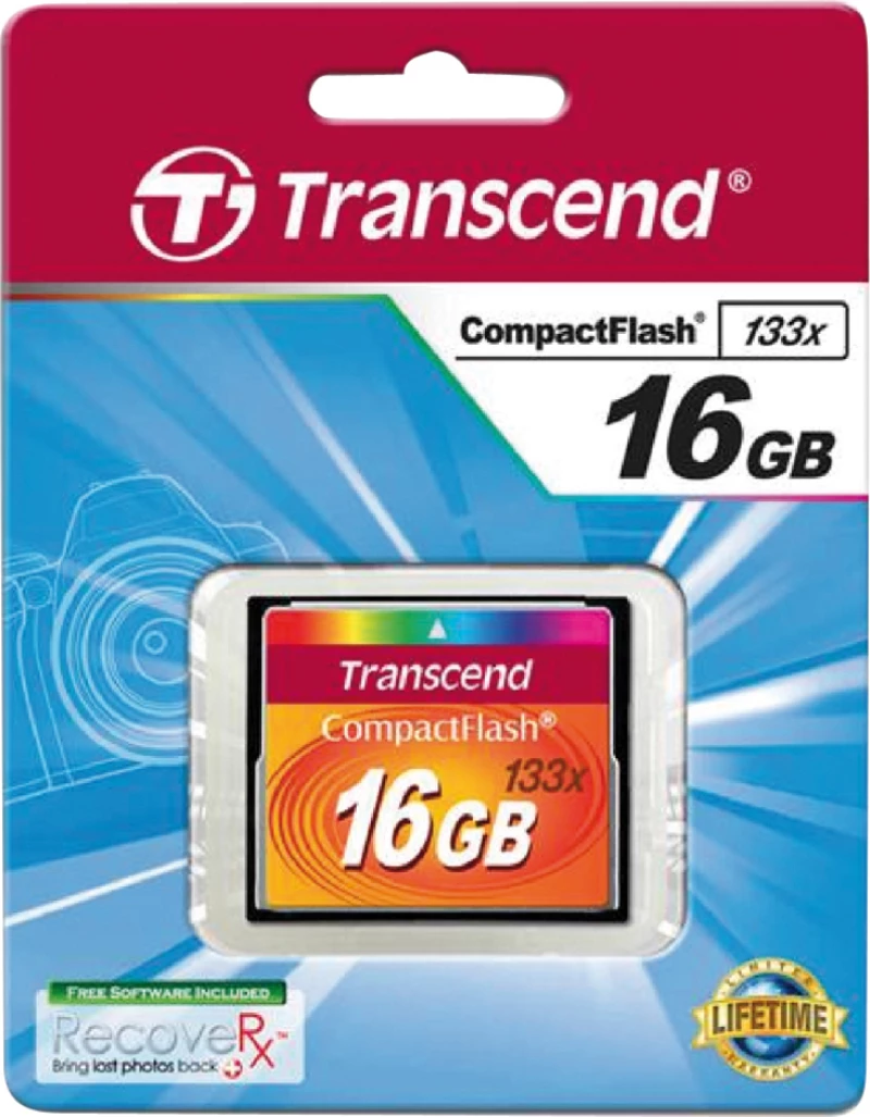 Transcend CompactFlash 16GB 133x