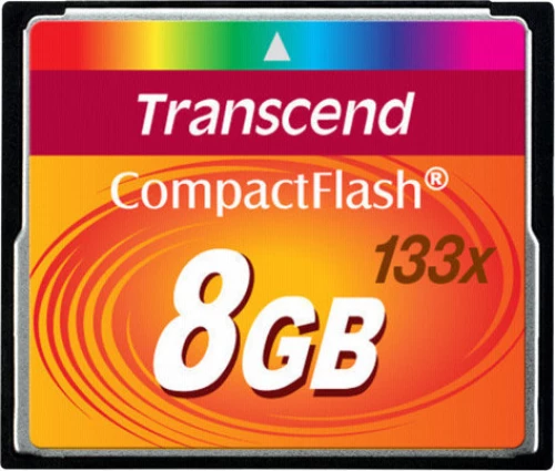 Transcend 133x CompactFlash Card 8GB