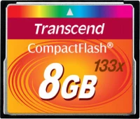 Transcend 133x CompactFlash Card 8GB