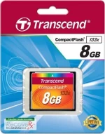 Transcend 133x CompactFlash Card 8GB