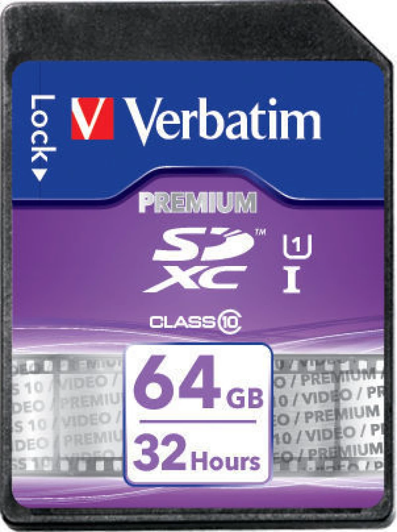 Verbatim Premium SDXC 64GB U1