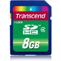 Transcend SDHC Class 4 Card 8GB