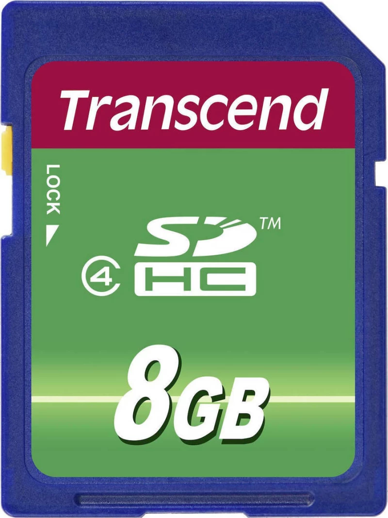 Transcend SDHC Class 4 Card 8GB