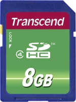Transcend SDHC Class 4 Card 8GB
