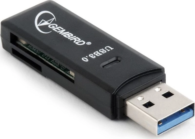 Gembird Uhb-Cr3-01 Card Reader Black Usb