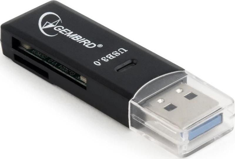 Gembird Uhb-Cr3-01 Card Reader Black Usb