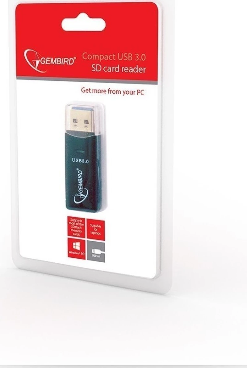 Gembird Uhb-Cr3-01 Card Reader Black Usb