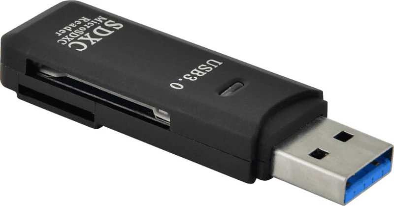 Card Reader Lamtech Usb 3.0 - Black Lam040816