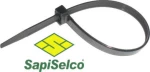 Sapiselco Δεματικά Καλωδίων 140x3.5 Μαύρο 100τμχ