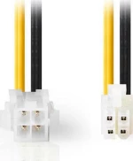 Nedis 4 Pin EPS male - 4 Pin EPS female Cable 0.15m (CCGP74310VA015)
