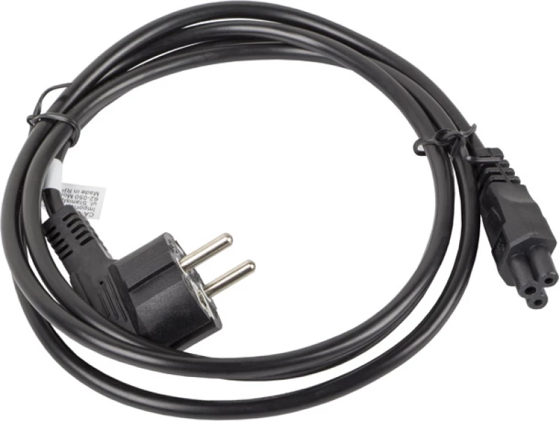 Lanberg Schuko male - IEC C5 male Cable 0.18m Μαύρο (CA-C5CA-11CC-0018-BK)