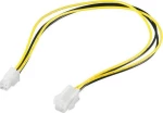 Goobay 4 Pin EPS male - 4 PIn EPS female Cable 0.37m (51359)