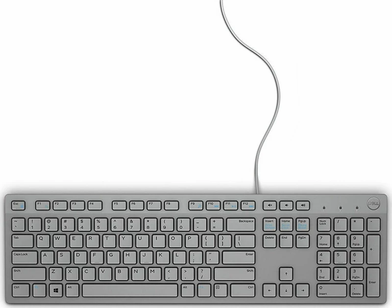 Dell KB216 Πληκτρολόγιο Αγγλικό US Grey