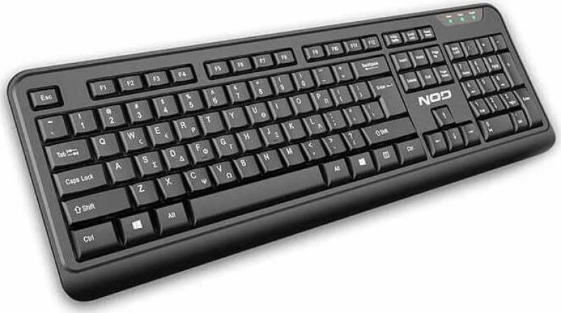 NOD BusinessPRO Wireless Keyboard & Mouse Set Ασύρματο Σετ Πληκτρολόγιο & Ποντίκι Ελληνικό