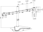 Dual Monitor Desk Stand Logilink Bp0045 Bp0045