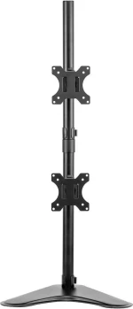 Fellowes Freestanding Dual Vertical Monitor Arm