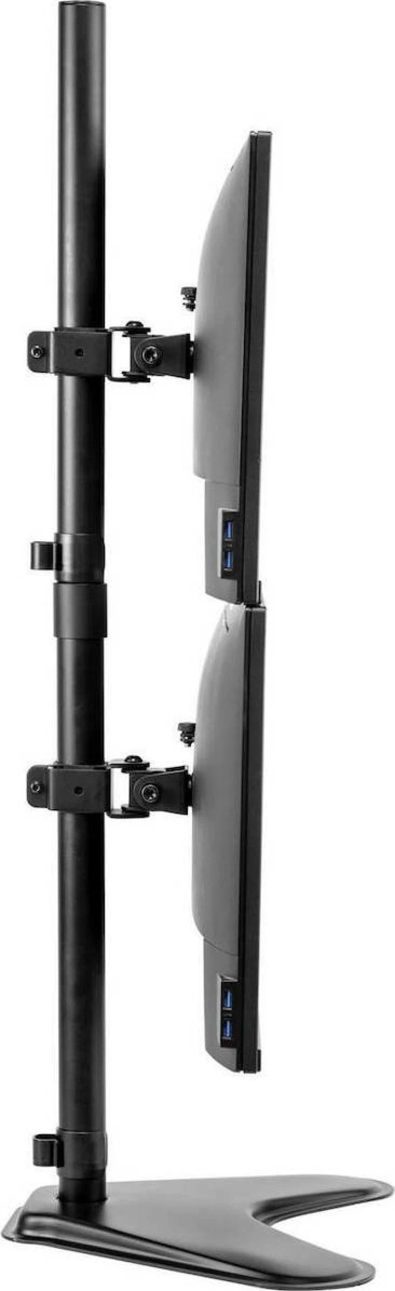 Fellowes Freestanding Dual Vertical Monitor Arm