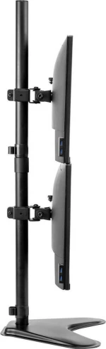 Fellowes Freestanding Dual Vertical Monitor Arm