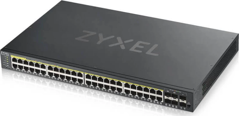 Network Switch Zyxel 48 Ge Gs192048Hpv2-Eu0101F Poe+