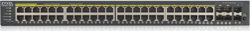 Network Switch Zyxel 48 Ge Gs192048Hpv2-Eu0101F Poe+