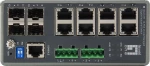Network Switch Levelone 8X Ge Igu-1271 4Xgsfp 8Xpoe