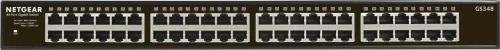 Netgear Gs348 Μη Διαχειρίσιμος Gigabit Ethernet (10/100/1000) Μαύρος (Μαύρο) 1U