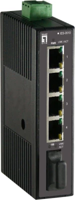 Network Switch Levelone 4X Fe Ies-0510 1Xsc