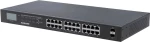 Network Switch Intellinet 16-Port Gigabit PoE+ LCD-Anzeige 19" 2xSFP
