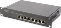 Network Switch 8 Port Digitus Rj45 Ge Poe 10"