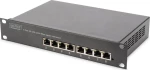 Network Switch 8 Port Digitus Rj45 Ge Poe 10"