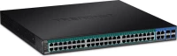 Network Switch Trendnet 52 -Port Gbit Managed PoE+ 740W WebSmart 19"