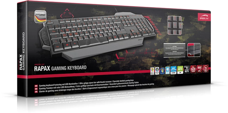 SpeedLink Rapax Αγγλικό US