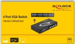 DeLock Switch VGA 4 port
