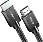 Ugreen HDMI 2.1 Braided Cable HDMI male - HDMI male 1.5m Μαύρο