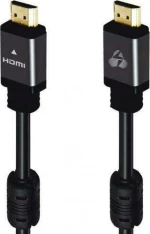 Powertech HDMI 2.0 Cable HDMI male - HDMI male 40m Μαύρο