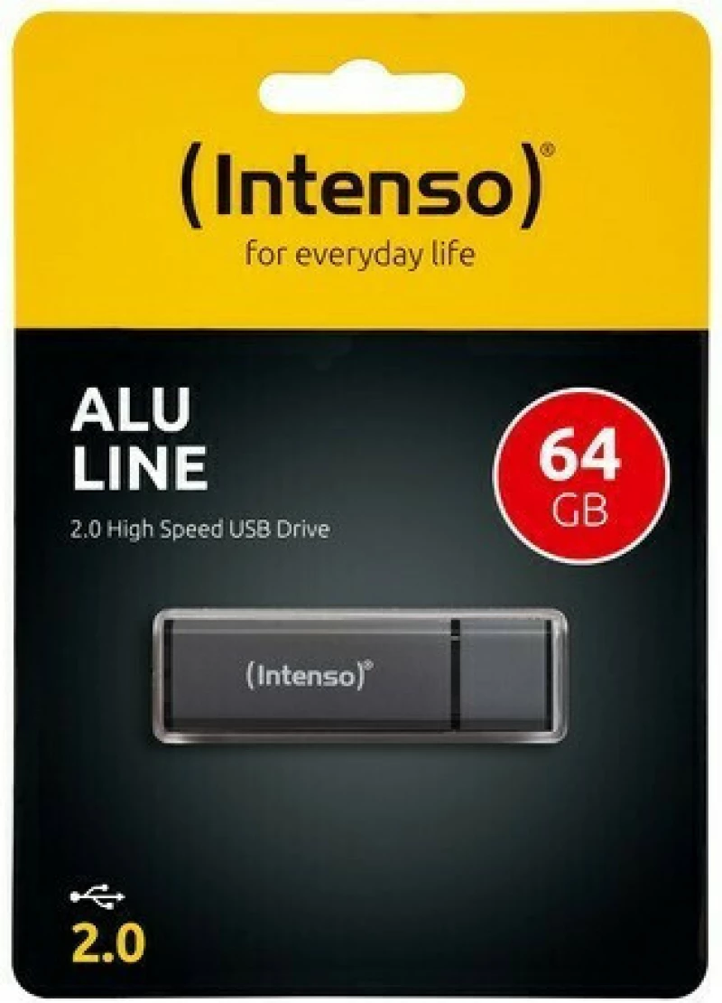 Intenso Alu Line 64GB USB 2.0 Antracite