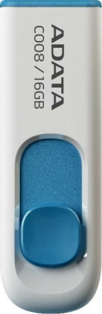 Adata C008 16GB USB 2.0 White/Blue